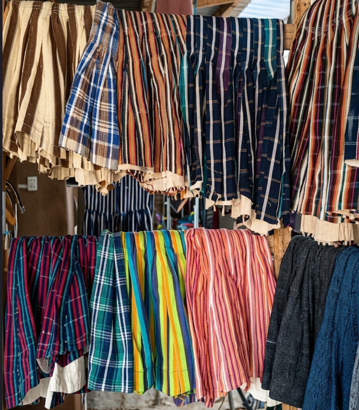 Bolgatanga Smock Market — Bolgatanga 

The Upper East is the heartland of Ghana's famous fugu smock — the hand-woven, striped garment worn across the country. In Bolgatanga's smock market, you can watch artisans weaving on traditional looms, commission custom pieces, and buy directly from the makers at fair prices. It's a living craft tradition, not a tourist shop. Open daily 8am–6pm.