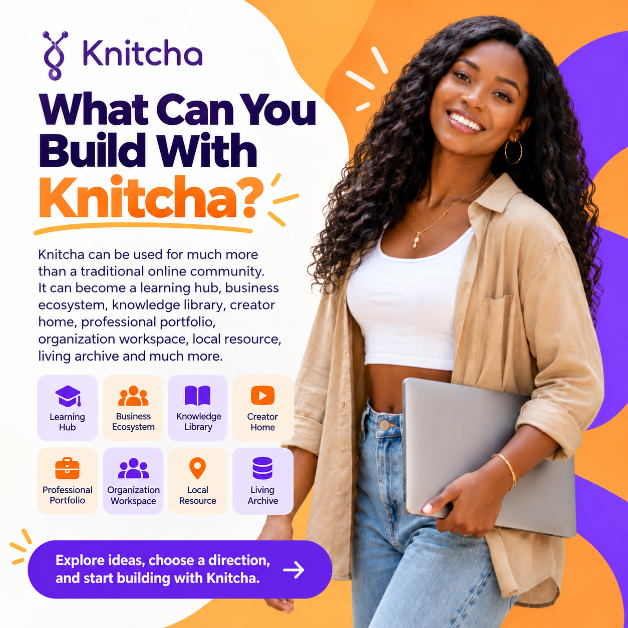 Build With Knitcha — Community Ideas & Structure Guide