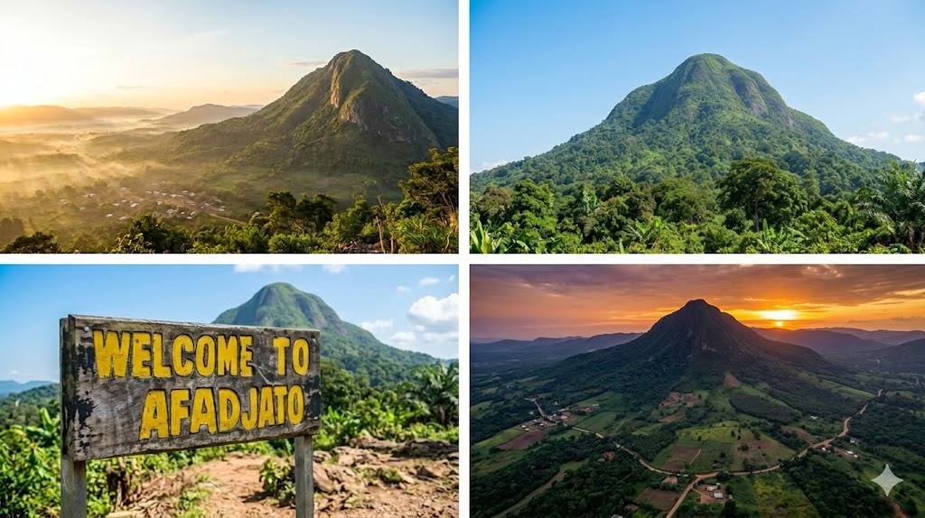 Mount Afadjato - Near Gbledi and Liate Wote, Hohoe District

About 885 m high, commonly cited as Ghana’s highest mountain.
​
Why visit: A steep but short hike that rewards you with wide views over Togo ranges and the Volta landscape.